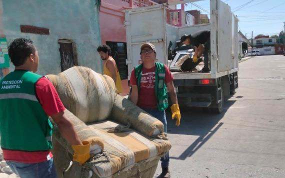 Continúan actividades de la 1ra. Jornada Nacional de Salud Pública en colonias de Comalcalco