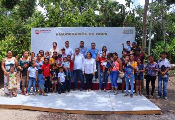 Gobierno de Comalcalco sigue cumpliendo sueños! 15 familias de Oriente 6ta sección cumplen su sueño de una vivienda digna gracias al Programa Calli-Co