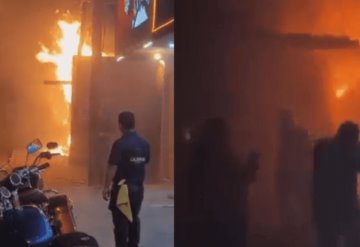 Detienen a presunto responsable de incendio en bar de Sonora