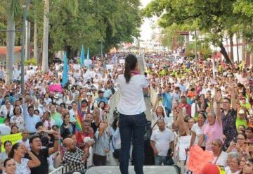 ´´El camino de México hoy es la Cuarta Transformación´´: Desde Colima, Claudia Sheinbaum va por la defensa de la 4T