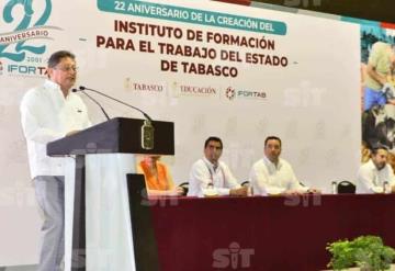 Celebran aniversario del Instituto de Formación para el Trabajo del estado de Tabasco