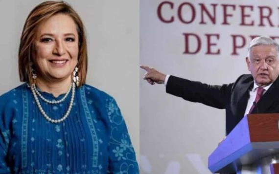 AMLO es denunciado por la opositora Xóchitl Gálvez