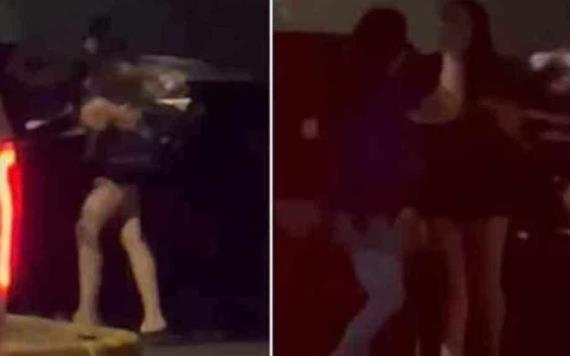 Video: Mujer es agredida brutalmente por su pareja en vía pública en Chihuhua