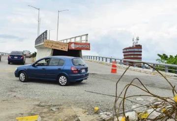 Cierran vialidad del puente Grijalva III