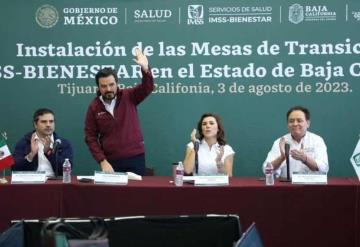 Firman IMSS y gobierno de Baja California la instalación de mesas de transición del sistema de salud estatal al IMSS Bienestar