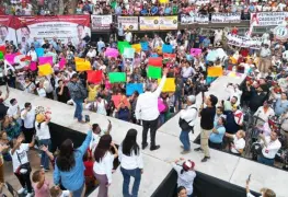 "Seguiremos recorriendo el país con la frente en alto": Adán Augusto López Hernández