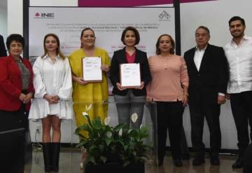 Firma INE con Talleres Gráficos de México convenio marco para la impresión de 312 millones de boletas del PEF 2024