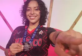 Contenta por trascender y cosechar la medalla de plata con la Selecci&oacute;n Mexicana U17 en el Centrobasket 2023 que se realiz&oacute; en Managua, Nicaragua, fue como regres&oacute; la basquetbolista tabasque&ntilde;a Valeria Ojeda