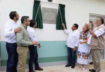 Inauguran remodelación de Unidad de Salud del IMSS-Bienestar Cacalchén como parte del Plan Integral de Desarrollo del Tren Maya