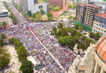 Claudia Sheinbaum encabezó la asamblea informativa regional en la CDMX