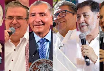 Corcholatas finalizan gira; definirán candidato presidencial