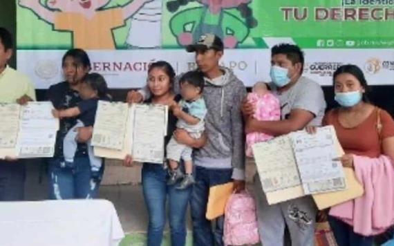 Acciones para el registro de nacimiento universal, gratuito y oportuno