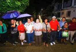 Inauguran rehabilitación del sistema de alumbrado público en el fraccionamiento Estrellas de Buenavista
