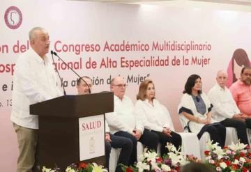 Carlos Merino inaugura Congreso de Hospital de la Mujer