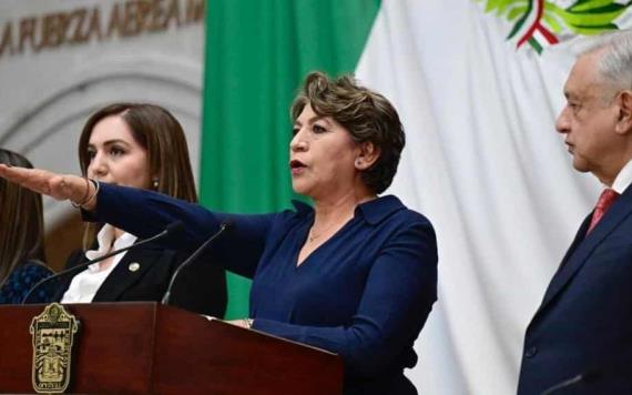 Delfina Gómez Primera mujer en gobernar Estado de México