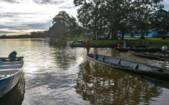 Vía principal para el tráfico de droga: Río Putumayo