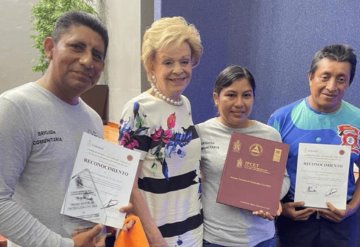 Brigadas Comunitarias capacitadas por Cruz Roja Mexicana en Tabasco