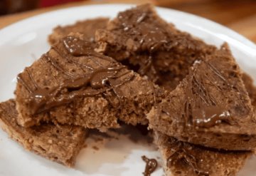 Postre hecho a base de guineo y avena