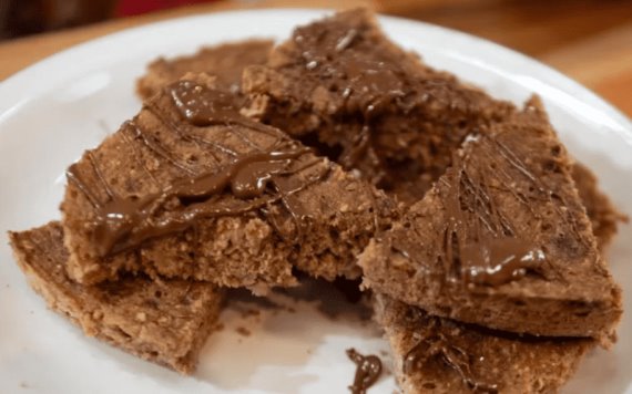 Postre hecho a base de guineo y avena