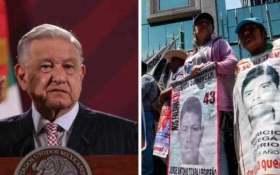 AMLO ordena abrir archivos sobre Ayotzinapa; "es lo que tenemos, no hay más"