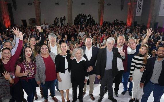 Claudia Sheinbaum se compromete a no reprimir el pueblo