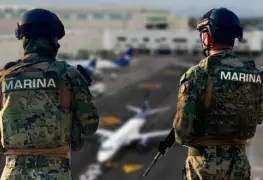 Marina toma control total del AICM y estrena logo