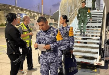 Rescatan más de 270 mexicanos de Israel; los dos aviones de SEDENA vuelan rumbo al país