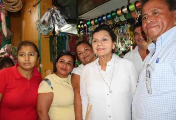 Gran labor de los comerciantes, trabajando por el desarrollo de Cárdenas: Yolanda Osuna