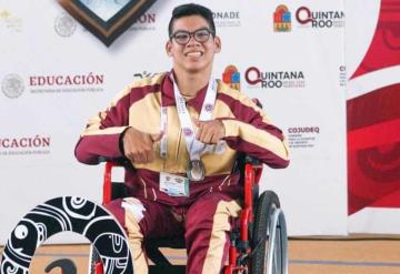 José Salvador ganó plata en los Paranacionales CONADE 2023