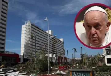 Papa Francisco envía sentido pésame a afectados por huracán Otis en Acapulco