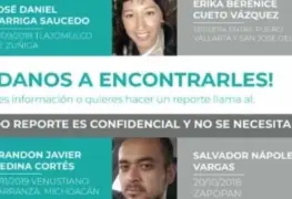 Desaparecidos 28 tabasqueños