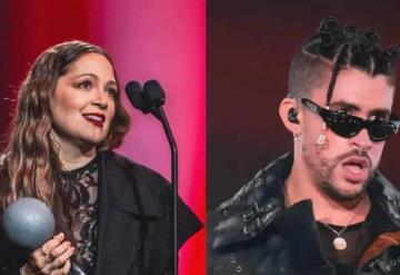 Natalia Lafourcade agradece a su público tras vencer a Bad Bunny en Premios Rollling Stone