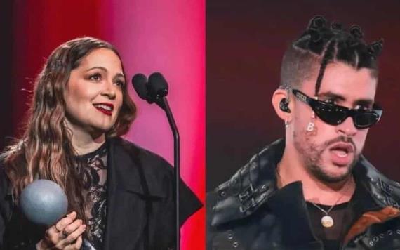 Natalia Lafourcade agradece a su público tras vencer a Bad Bunny en Premios Rollling Stone