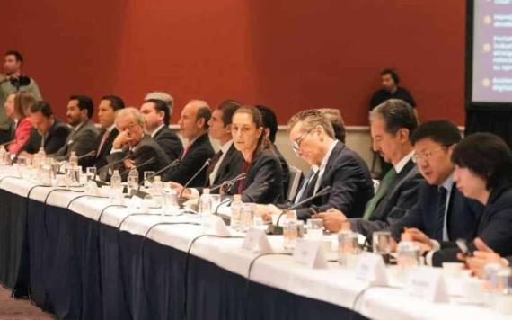 Sheinbaum destaca aprovechar la inversión extranjera para generar bienestar