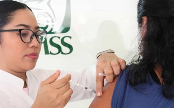 Aplicará IMSS Tabasco dosis contra influenza y COVID-19