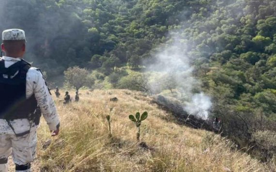 Cae Avioneta en Temixco, Morelos