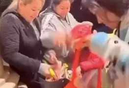 VIDEO: ¿Por qué son así? Los captan llevándose todos los dulces de Halloween