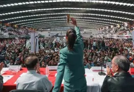 Claudia Sheinbaum cierra filas con sindicatos nacionales