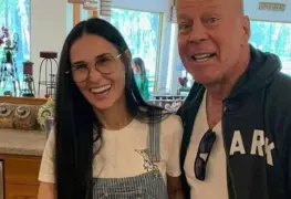 Salud de Bruce Willis se deteriora; afirman que no reconoce a Demi Moore