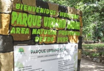 Celebran 28 aniversario del Parque Ecológico Kabah