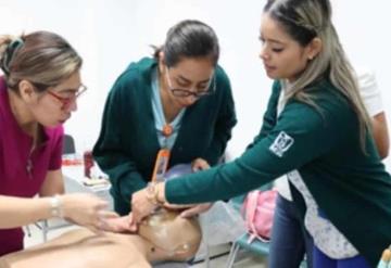 Capacita IMSS Tabasco a personal de Enfermería