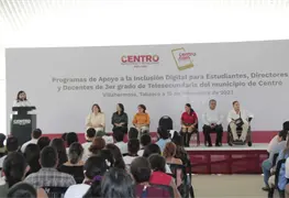 Entregan apoyo para la inclusi&oacute;n digital en Centro