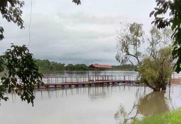 Usumacinta desciende 5 centímetros