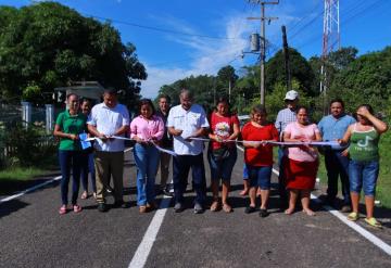 ¡Más obras! Gobierno de Comalcalco inaugura importante obra de rehabilitación de pavimentos en Independencia 1ra. Sección