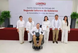 Rinde Yolanda Osuna Huerta, segundo Informe de Gobierno