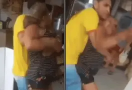 Mujer destroza panadería; empleada llamó mi amor a su esposo