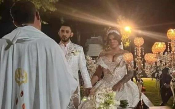 Esposo de Kimberly la más preciosa lució un rostro de sufrimiento en la boda: se arrepintió