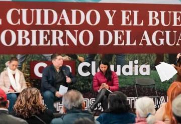 Claudia Sheinbaum participa en foro "El Cuidado y Buen Gobierno del Agua"