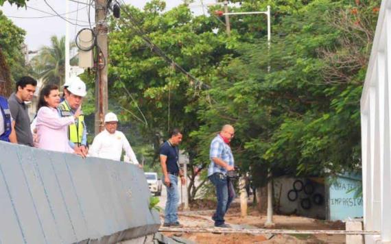 Falta poco para concluir el Acueducto Usumacinta, resalta Yolanda Osuna 