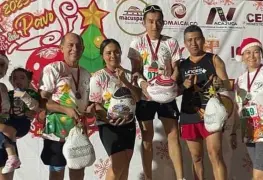 Fue todo un éxito la Carrera Atlética del Pavo 2023 de 6 kilómetros, que se llevó a cabo en Comalcalco, Tabasco